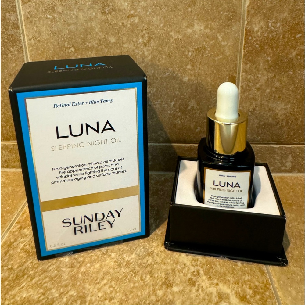 Luna Sleeping Retinoid Night Oil, 0.5 oz/15 ml